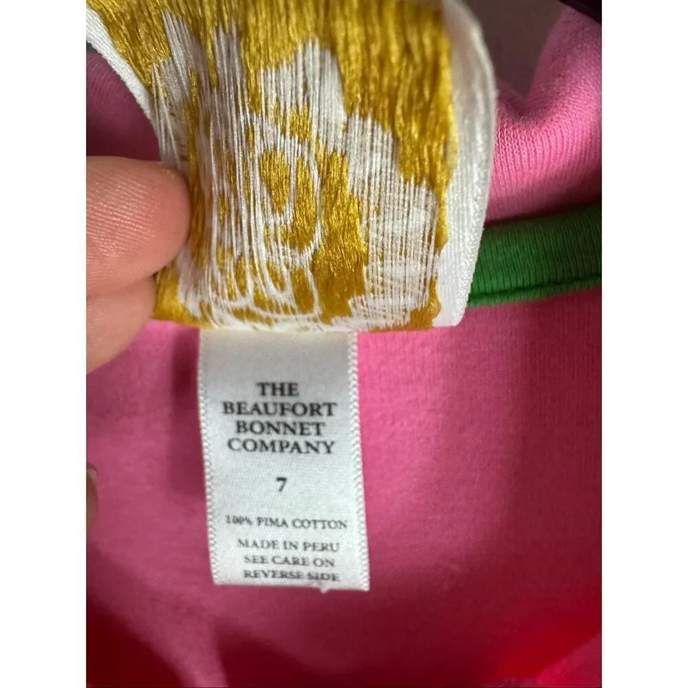 The Beaufort Bonnet Company Girls Pink Dress Size 7
